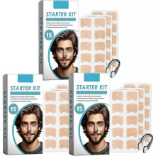 (3PCS) Magnetic Nose Strips for Breathing Nasal: Snoring Nose Clip Nasal Strips for Snoring Nose Strips for Breathing, Magnetic Nose Clip for Snoring