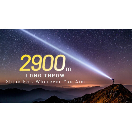 Nitecore P40 USB-C Charging 2000 Lumens Torch Flashlight 1