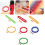 Knitting Accessory Set with Rectangular and Round Tools for Fashionable Handmade Items, 29 cm Size 5