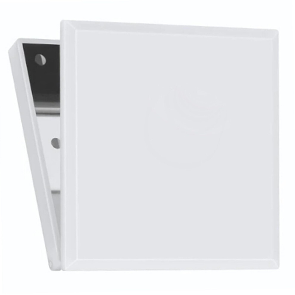 White Led Lighted Makeup Mirror Portable Foldable Handheld 1X/2X Magnification For Travel Women