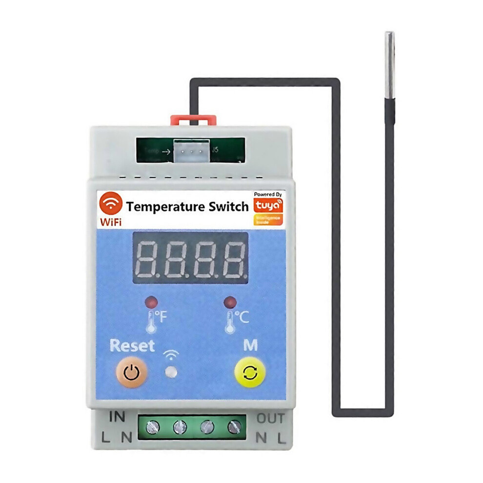 For Tuya Wifi Temperature Switch Timer Temperature Control Switch App Control For Aquariums Water Te 6000000300159