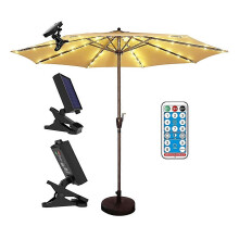 For Patio Umbrella Lights Solar Powered Waterproof Umbrella Lights Outdoor Patio With Remote Control