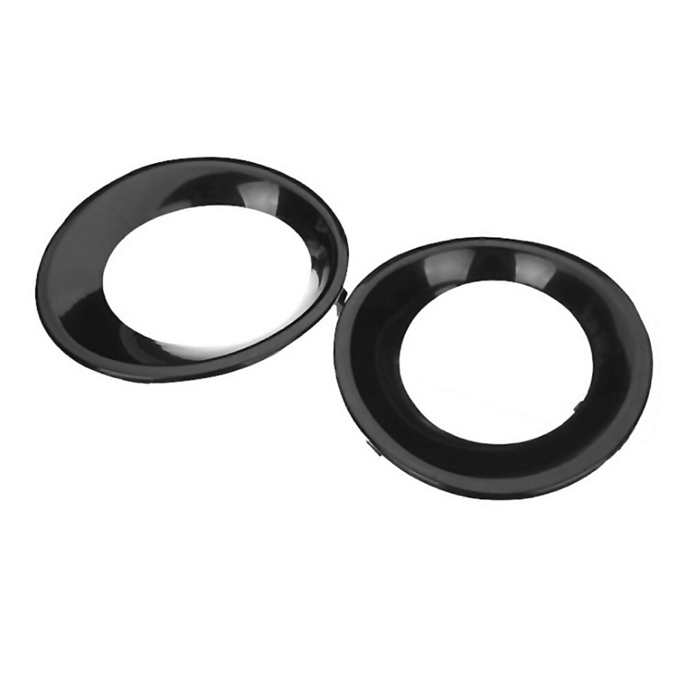 For 2Pcs Lamp Hood Primed Fog Lamp Trim Driving Cover Forbmw X3 E83 Lci 20072010 Light/Black 6000000301811