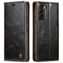 Multi-Functional Flip Leather Case compatible Samsung S23 Plus: Anti-Drop Design