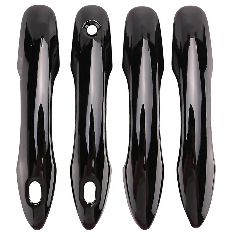 For 20192023 Toyota Corolla Hatchback Glossy Side Smart Exterior Door Handle Cover Trim Prote Black 6000000309732