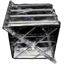 For Big Size Plastic Clear Heart Square Watermelon Growing Mold Parent Fruit Growth Forming Shaping