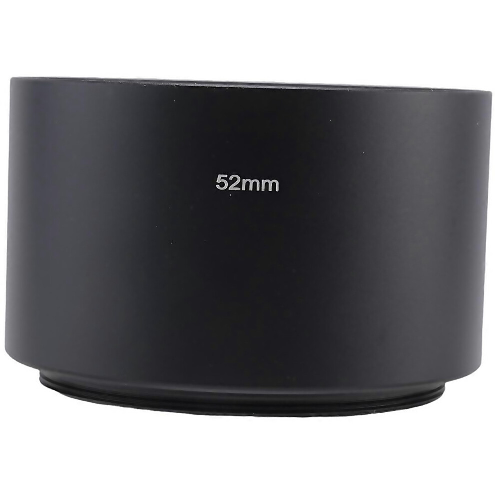 For Camera Filter Screwin Mount 52Mm Metal Tele Lens Hood Shade 6000000306373