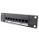 For 8 Port Straightthrough Cat6 Patch Panel Rj45 Network Cable Adapter Jack Ethernet Distribution Fr 2