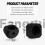 For Professional Microphone Isolation Shield Mic Windscreen Foam Filter For Recordingsingingpodcasts 3
