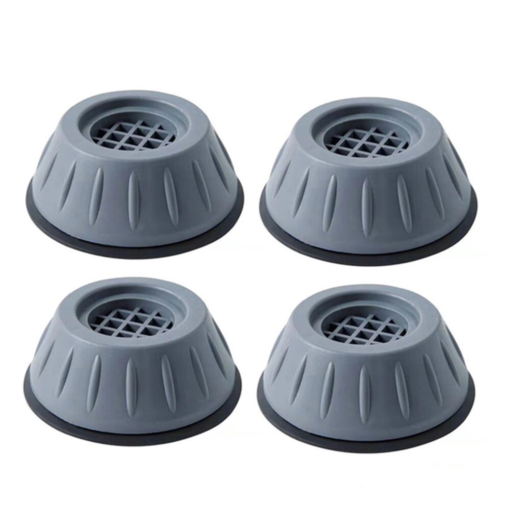 4Pcs Anti Vibration Pads For Washing Machines, Waterproof Slip-Stop Furniture Feet Raiser And Shock Absorber Mat 6038364496171