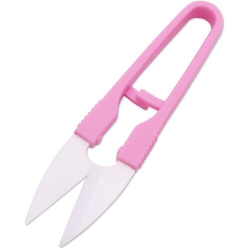 Ceramic Rust Yarn Scissors Small Trimmer Sharp Embroidery Scissors Fishing Thread Cutter Sewing Tools 2