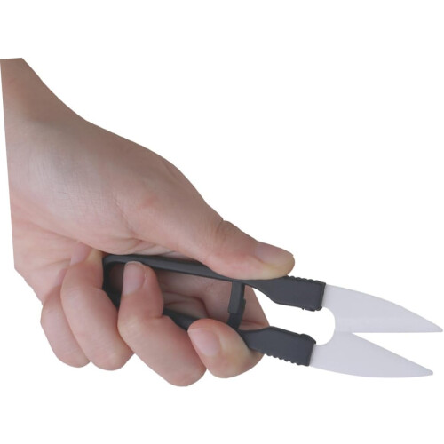 Ceramic Rust Yarn Scissors Small Trimmer Sharp Embroidery Scissors Fishing Thread Cutter Sewing Tools 1