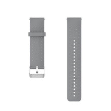 (20mm, Gray) For Huami Wristbands Watch Universal Silicone Strap Sweatproof Anti-lost Band