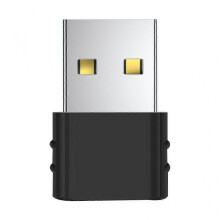 (Black) USB to USB C Adapter USB C to USB 2.0 Adapter USB C Female to USB Male Adapter for Notebook Laptop Super Speed Data Sync
