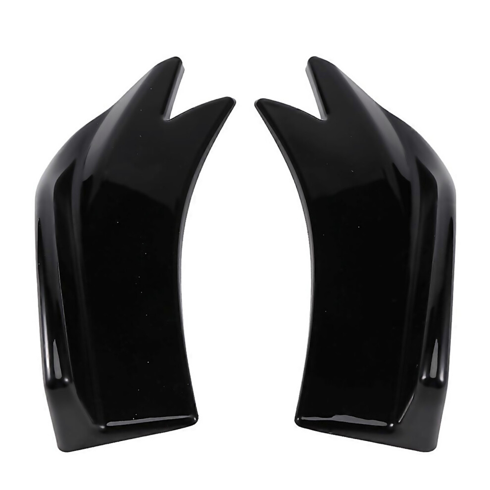 For 27Cm Car Rear Bumper Spoiler Canards Fins Anticrash Diffuser Lip Wrap Angle Splitter Protector 9188805796791