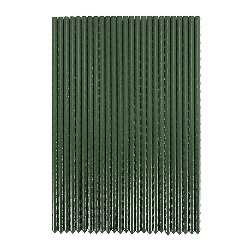 For 25 Pack Garden Stakes Metal Plastic Coated Plant Cage Supports Climbing For Tomatoestreescucumbe-image-OPC-PJWW789-NEW