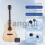 For Ukelele Uke Piezo Pickup Preamp 3band Eq Equalizer Tuner System With Lcd Display 5
