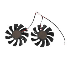 For 75mm 2pin Gtx1050ti Gpu Cooler Dual Fan For Msi Geforce Gtx 1050ti Gtx1050ti4gtoc Graphic Card
