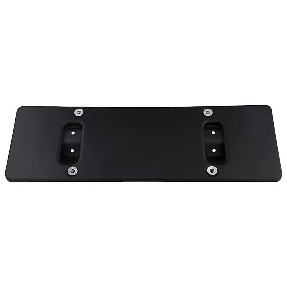 For High Quality Front License Plate Mounting Bracket 95B807287 For Porsche Macan 20152018 Black 9188805799983