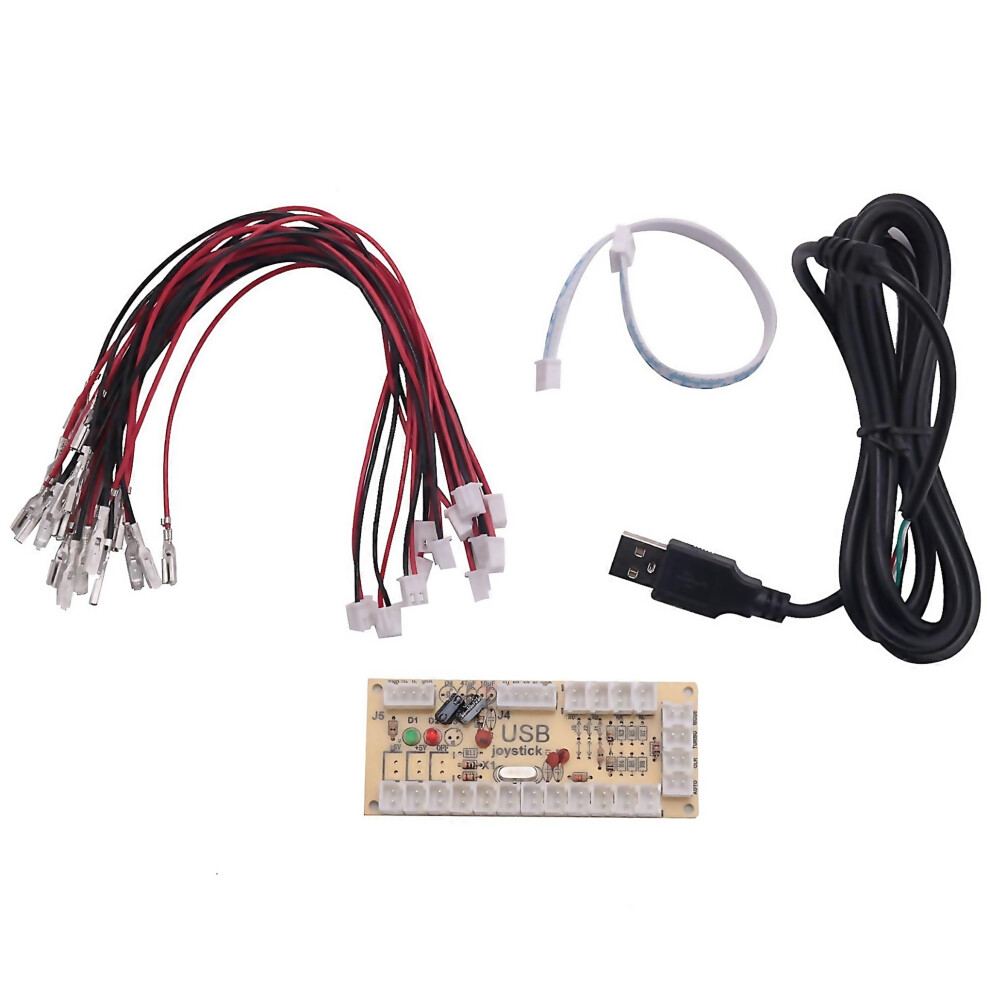 For Zero Delay Arcade Game Usb Encoder Pc To Joystick For Mame Raspberry Pi Retropie Projects Sanwa 9188805800610