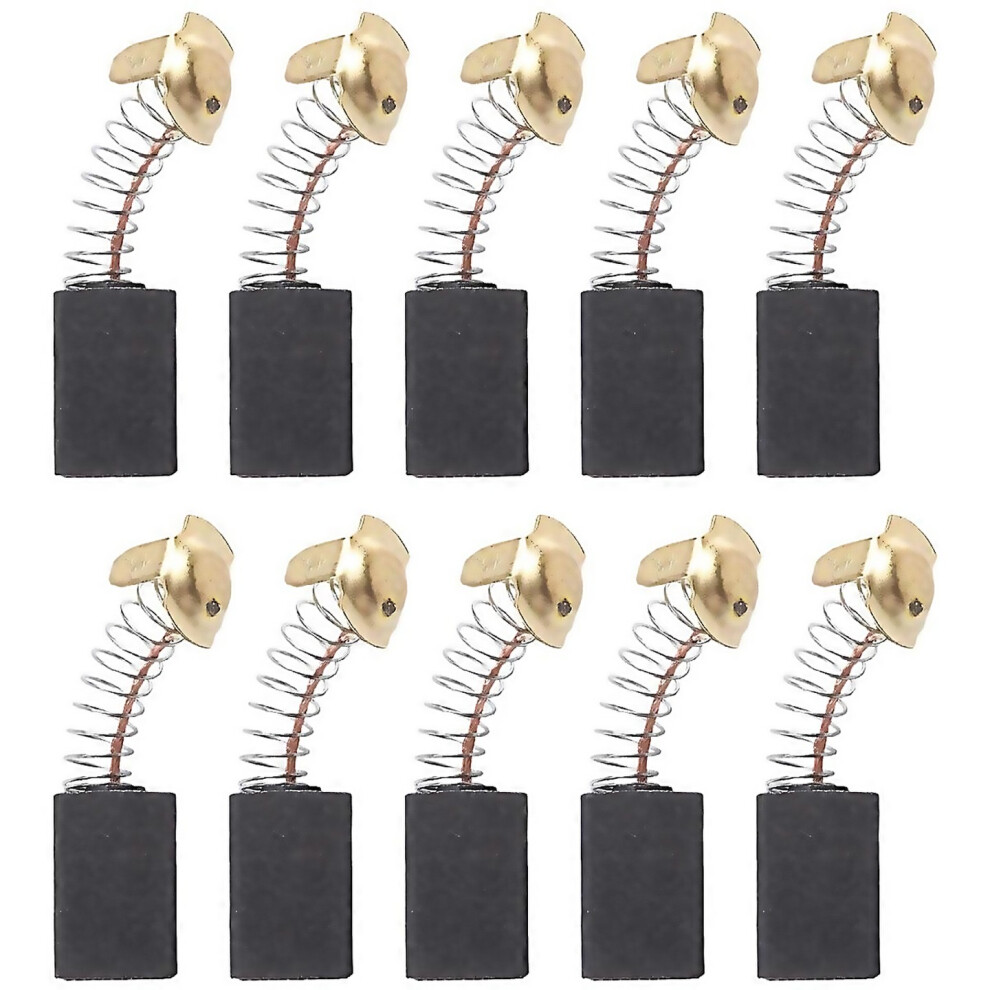 For 10 Pcs 17137Mm Power Tool Motor Carbon Brush 999038 For Hitachi Blackgoldsilver 9188805796531