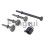 For 5 Pcs Smoothing Pneumatic Air Hammer Pneumatic Chisel Bits Tools 2