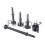 For 5 Pcs Smoothing Pneumatic Air Hammer Pneumatic Chisel Bits Tools 4
