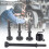 For 5 Pcs Smoothing Pneumatic Air Hammer Pneumatic Chisel Bits Tools 3