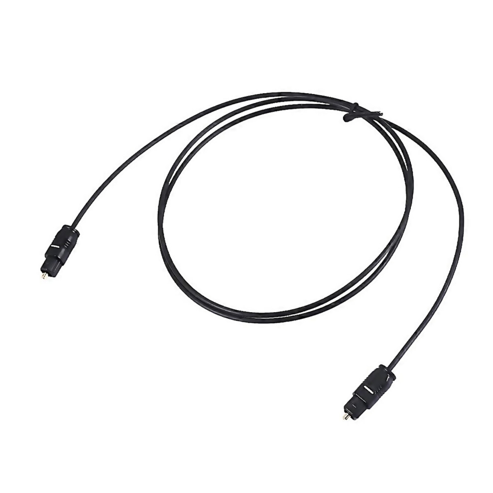 For 3 Ft 11M Metre Digital Fibre Optical Audio Toslink Spdif Md Dvd Cable Lead 9188805801754