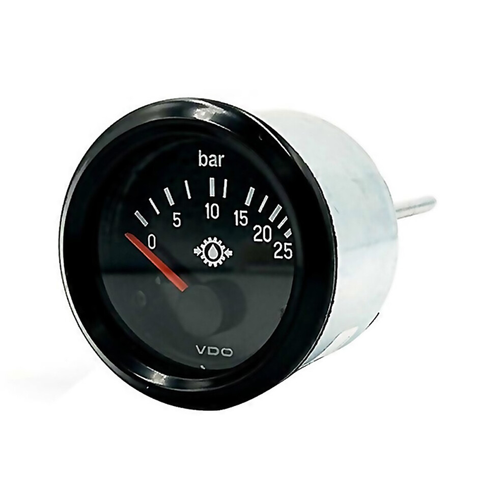 For 52Mm Vdo Oil Pressure Gauge 025Bar 12V Diesel Generator Parts Car Excavators Engineering Vehicle 9188805801945