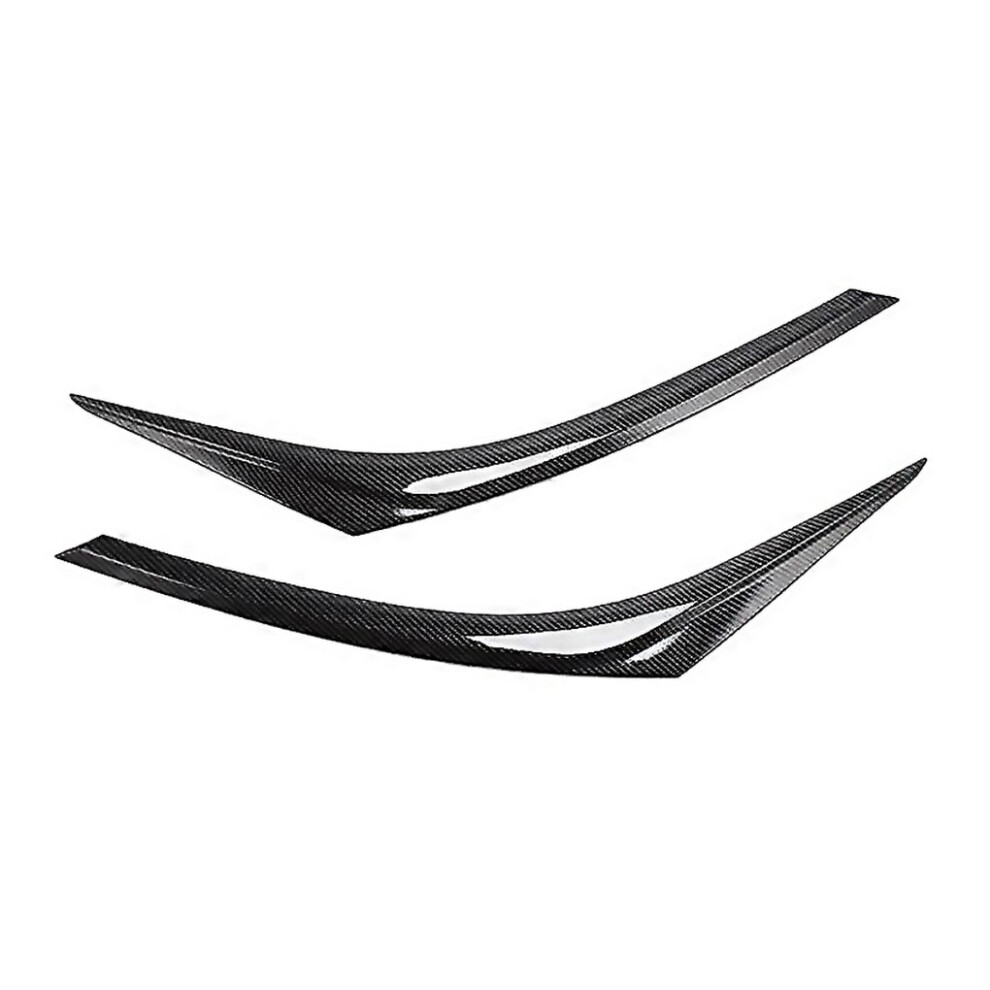 For Carbon Fiber Front Headlight Eyebrow Cover Trim For Toyota Chr Chr 201618 9188805800658