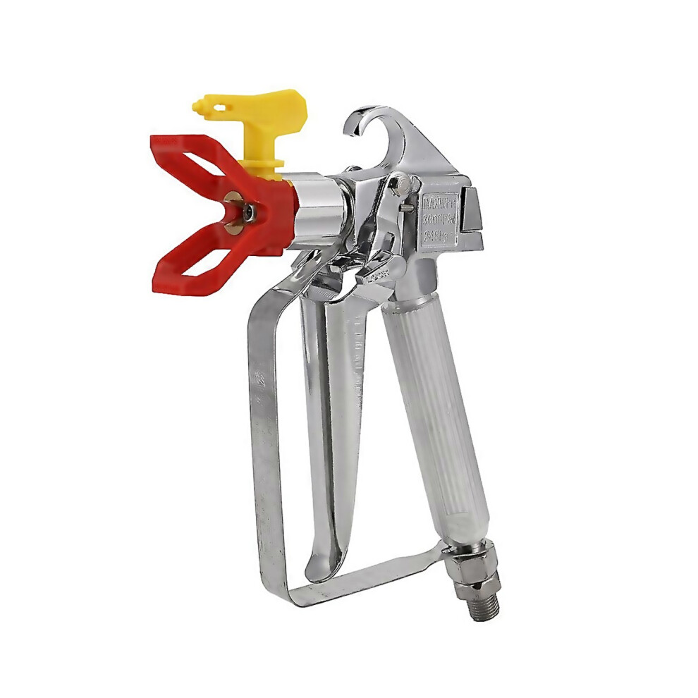 For 3600 Psi High Pressure Airless Spray Gun Paint Gun Aluminum Spray Gun With 517 Spray Nozzle Seat 9188805800672