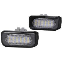For No Error License Plate Light Base For Mercedesbenz W203 4d Sedan Auto Number Lamp No Hyper Flash