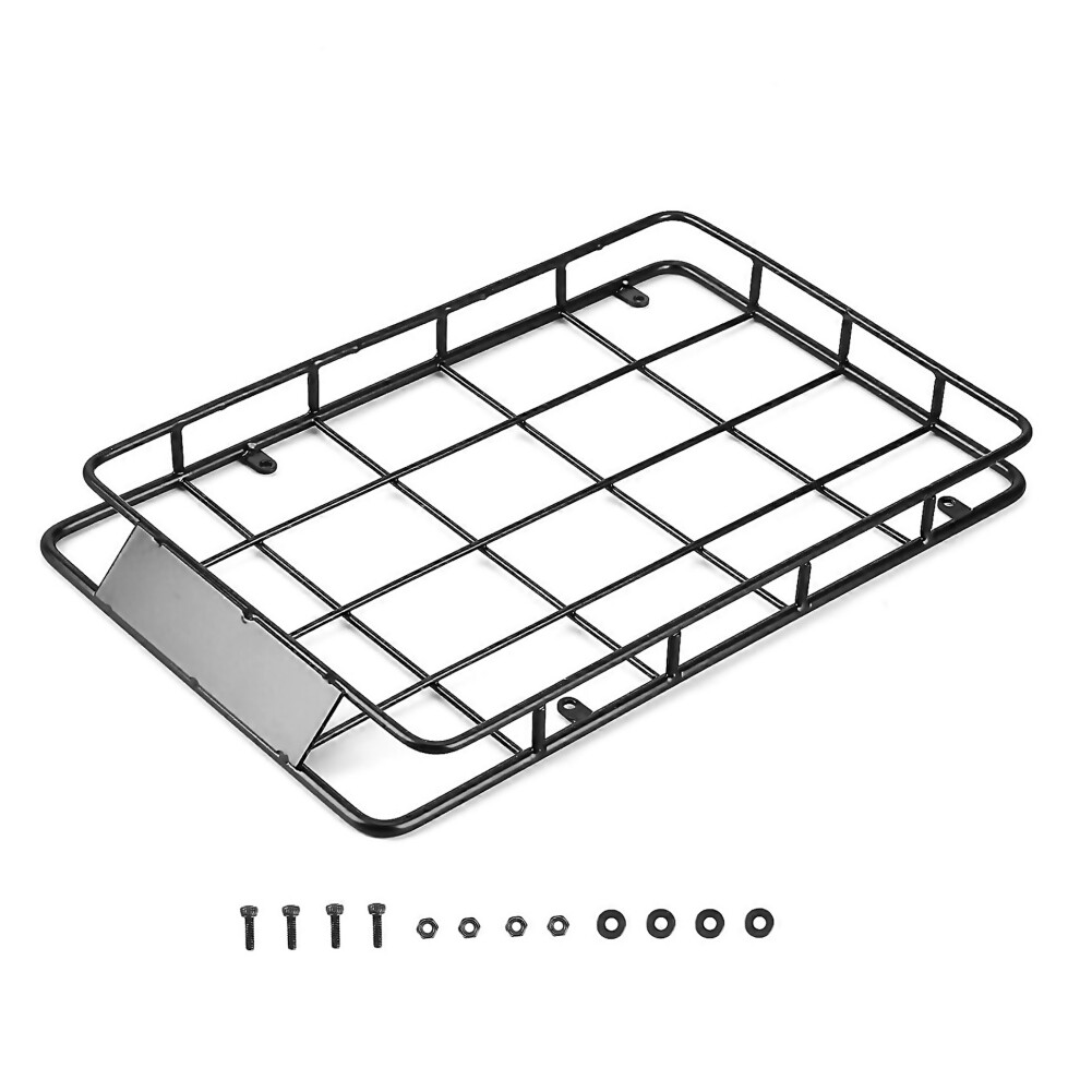 For 230X147mm Metal Roof Rack Camel Cup Luggage Tray For 110 Rc Crawler Car Axial Scx10 Traxxas Trx4 9188805806674
