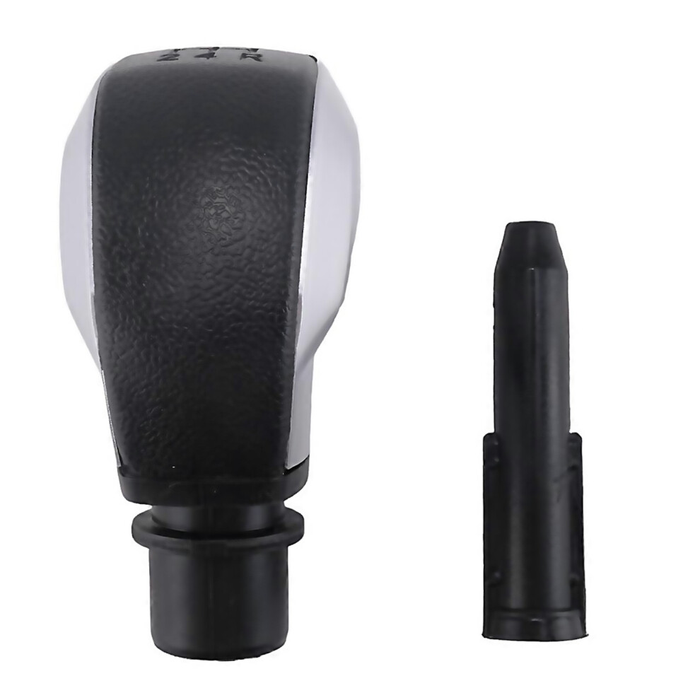 For 5Speed Gear Shift Knob Head Shifter For Peugeot 605 406 205 407 Citroen Saxo Xsara Black/Silver 9188805806834