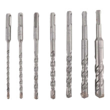 For 7 Pcs Sds Plus Hammer Drill Bit Set 4flute For Concrete Brick Block Stone Masonry And Granite