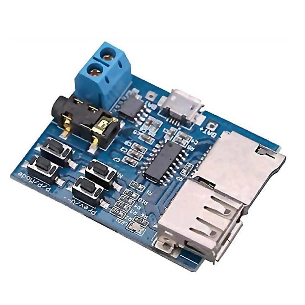 For Mp3 Lossless Decoding Board Mp3 Decoder Module Tf Card U Disk Decoding Player Comes With Power A 9188805807619