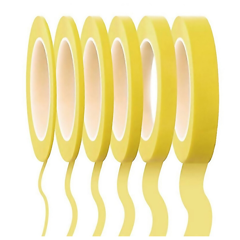For 6 Rolls Fine Line Tape 11671018141234 Inch X 55Yard Fineline Masking Tape Painters 9188805807046