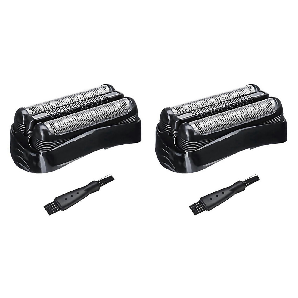 For 2pcs 21b Shaver Foil Head For Braun 3 Series 300s 301s 310s 320s 330s 340s Cruzer Men
