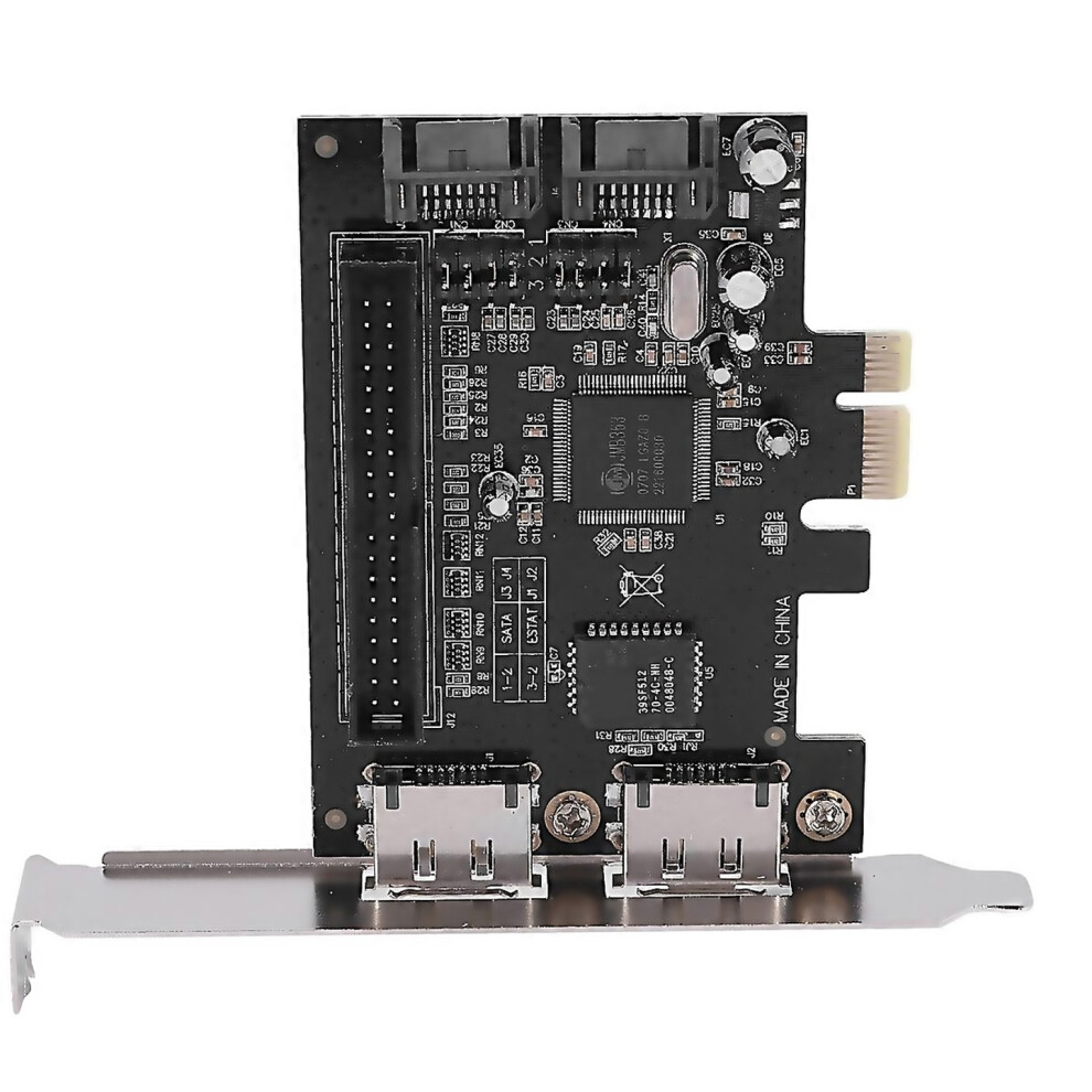 For Pci To Sata Controller Pci To Ide Pcie To 2Sata Ide Jmb363 Disk Array Card Express Expansion Car 9188805809927