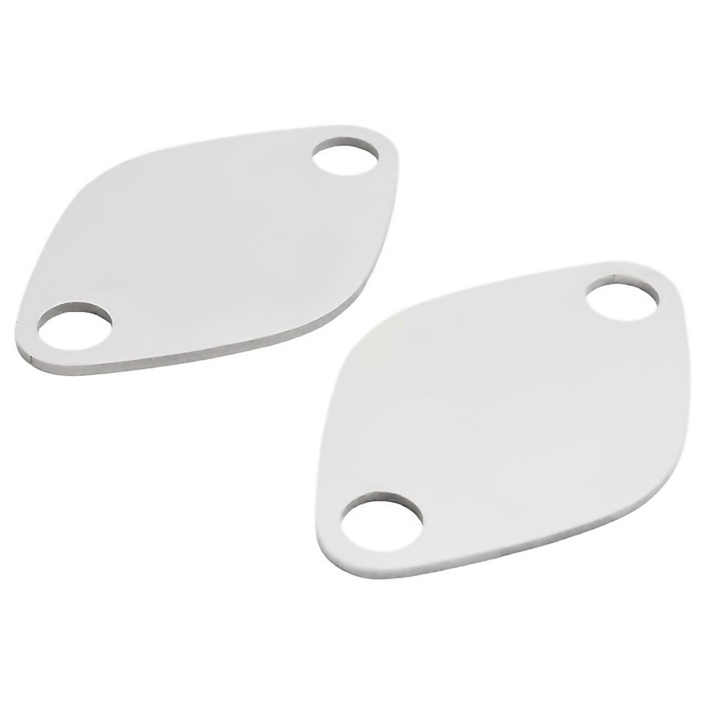 For 2Pcs Egr Valve Blanking Block Plate Kit For Renault Espace Laguna Master Trafic Vauxhall Movano 9188805807510