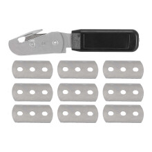 For Vinyl Back Paper Slitter Cutter Manual Knife For Car Tinting And Backing Paper With 10 Extra Bla