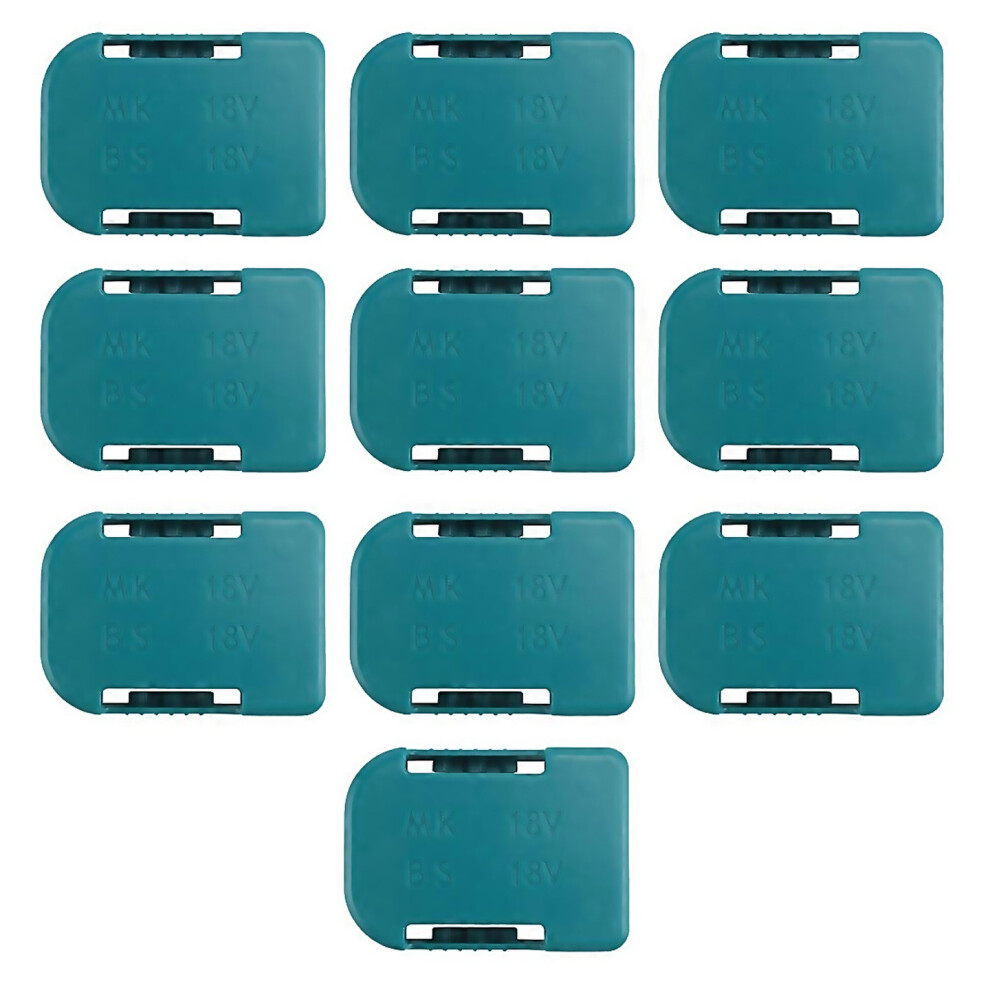 For 10Pcs Battery Storage Rack Battery Holder Case For Makita 18V Fixing Devicesblue 9188805809699