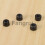 For M2 Zinc Plated Nylock Nylon Insert Hex Lock Nuts 50pcs Black 2