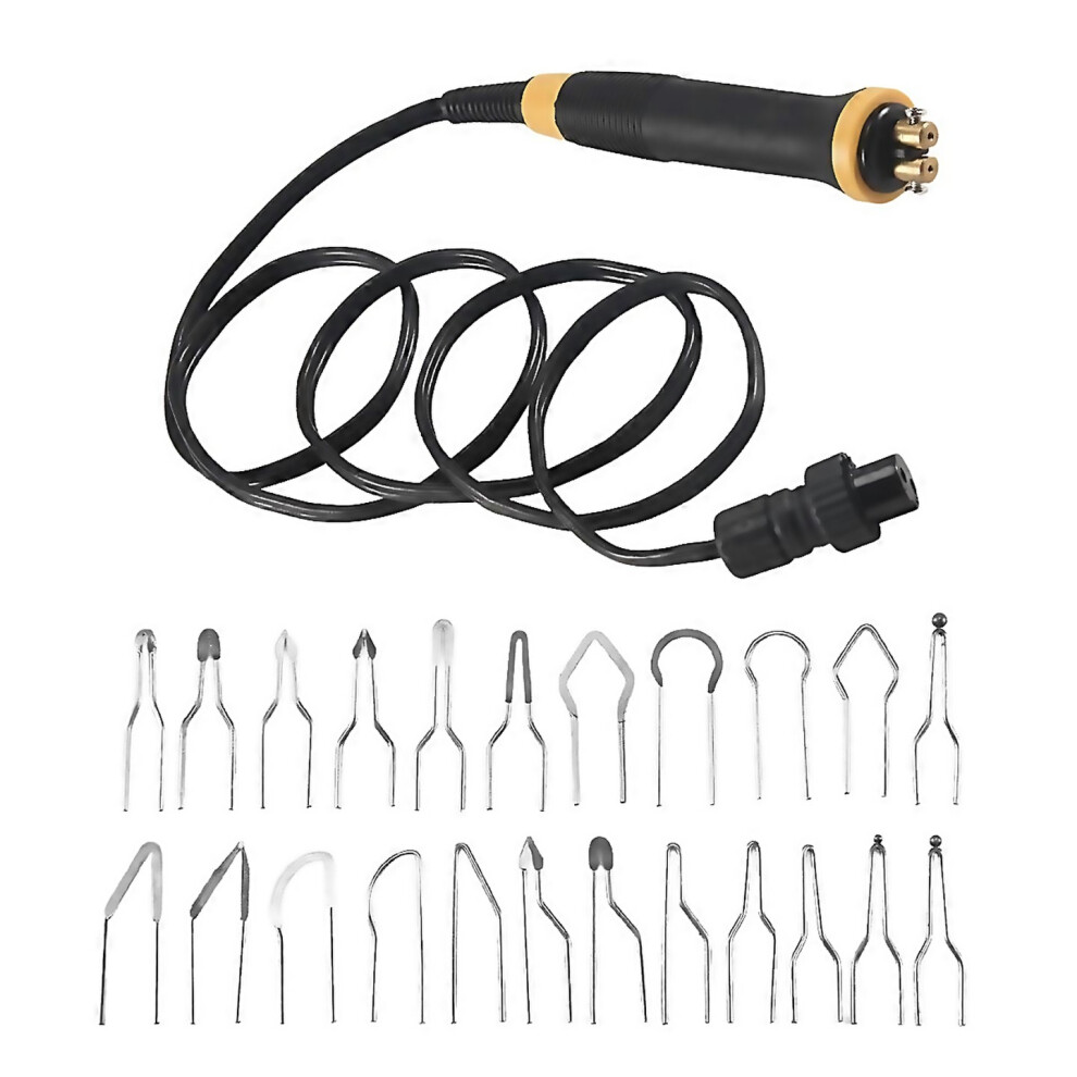For 1Pcs Electrocautery Pen Pyrography Machine Handle Solder Tip 23Pcs For Gourdplankleatherbark 9188805807848