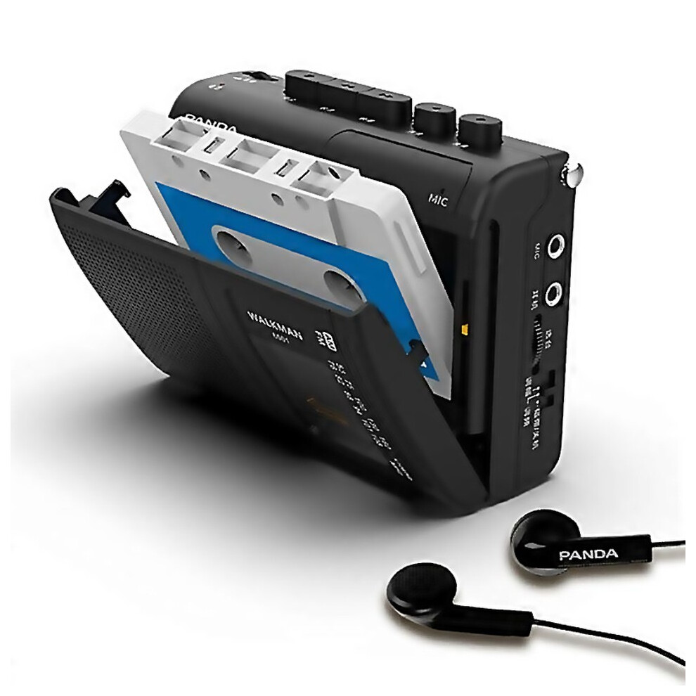 For Panda 6501 Portable Tape Amfm Radio Retro Cassette Music Player Walkman Tape Recorders With Loud 9188805813764