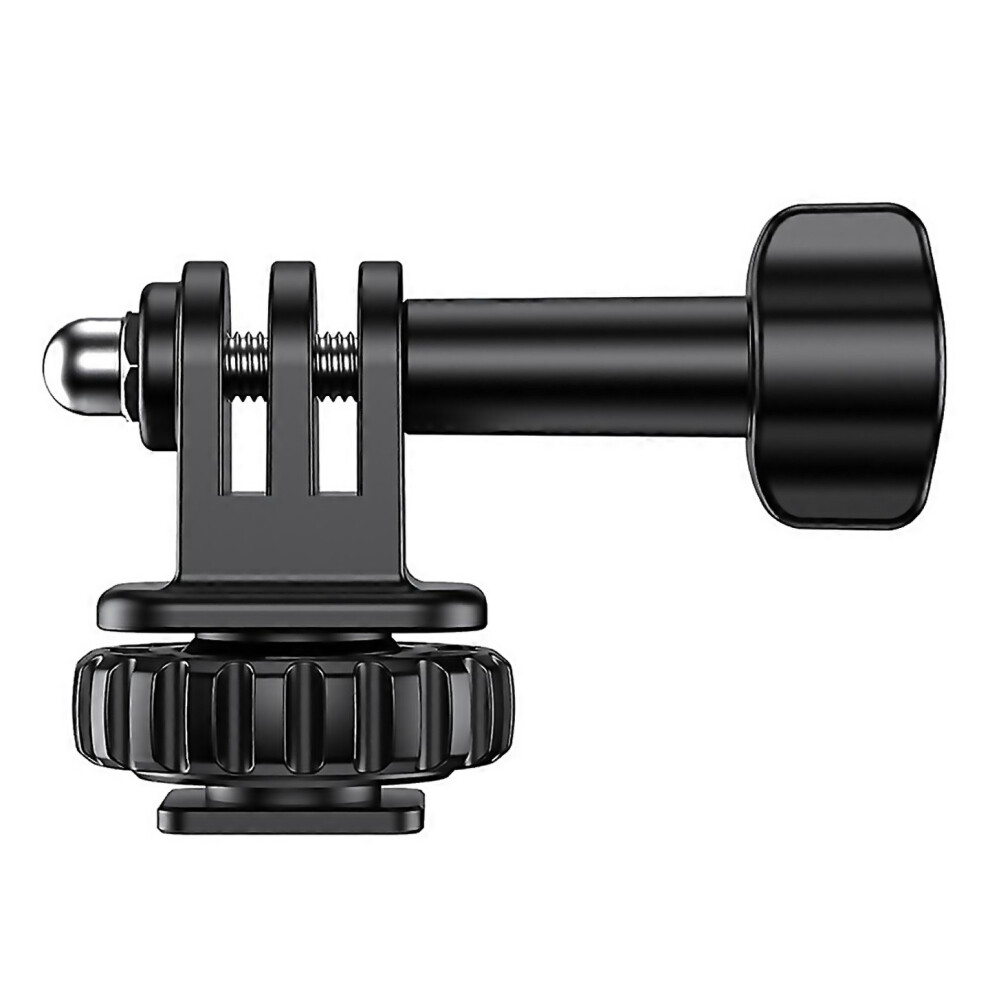 For Action Camera Cold Shoe Adapter With 180 Adjustment 14 Inch Screw Hole Compatible With For Gopro 9188805812354