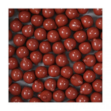 (Coffee) 100Pcs Baby Ball Pits Flexible Colorful Bear Head Ocean Ball Practice Grip Emotional Comfort BPA Free Plastic Pool Ball Toy