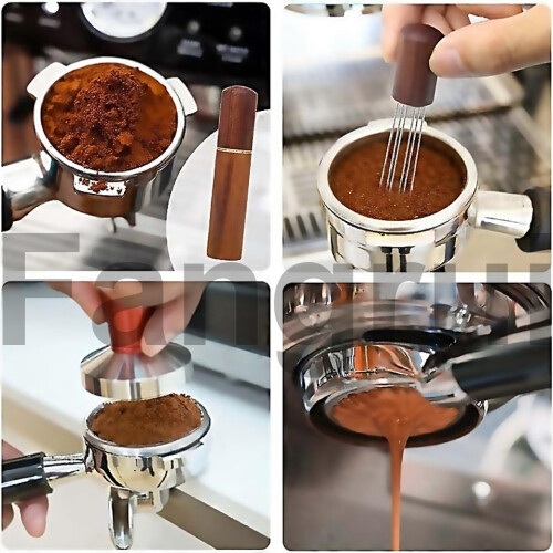 For Espresso Coffee Stirrer Espresso Distribution Tool Portable Espresso Distribution Tools6 Needles 2