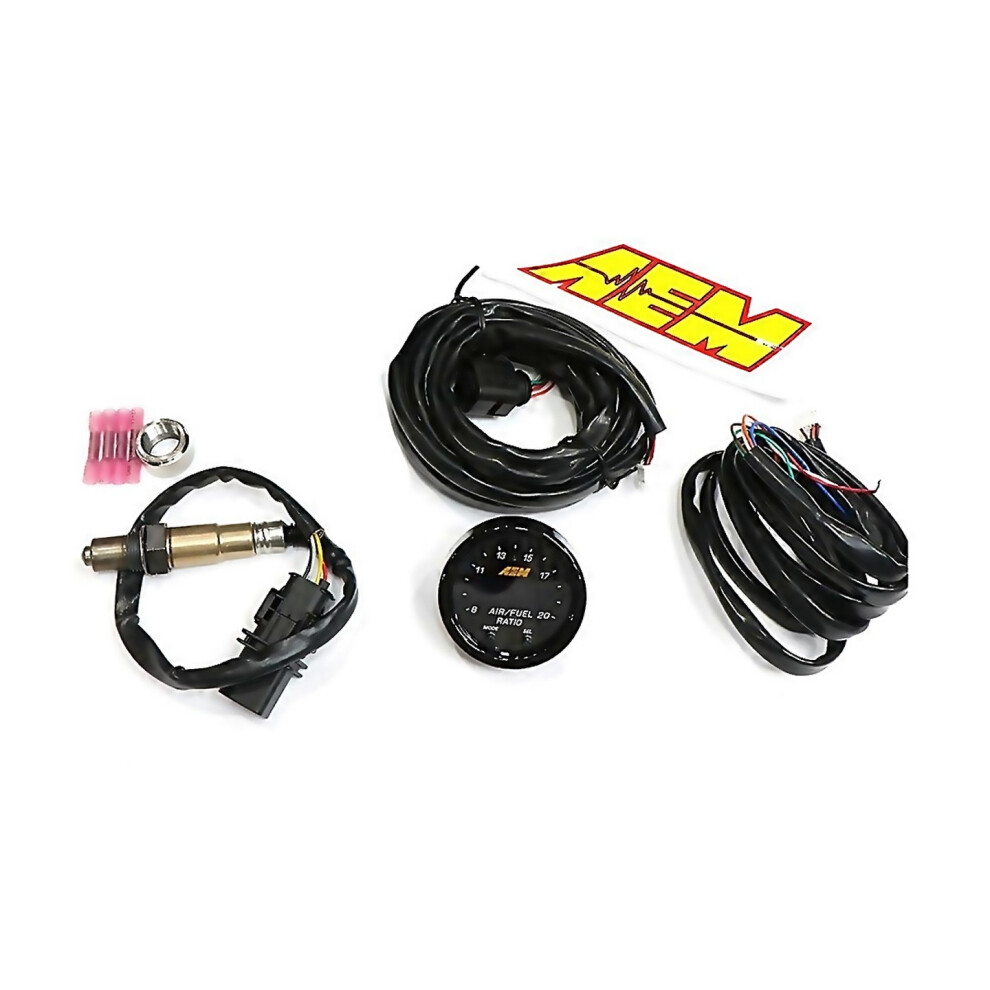For Aem 300300 Xseries Wideband O2 Air Fuel Ratio Gauge Kit Lsu 49 Oxygen Sensor Afr Sensor Controll